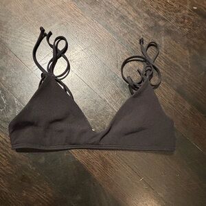 Black Top Tie Bikini